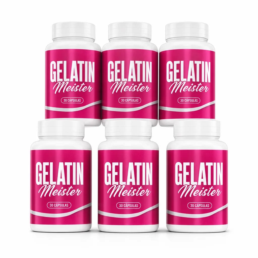 Gelatin Meister — 6 Frascos