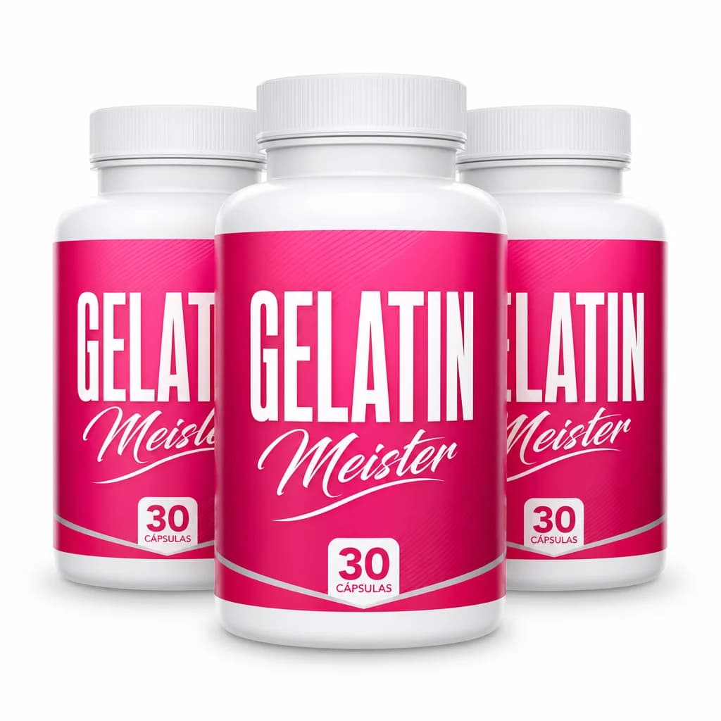 Gelatin Meister — 3 Frascos